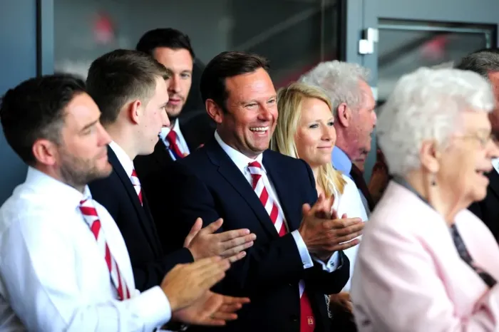 Framed Print : Bristol City Celebrates Win Against Wigan Athletic: Mark Ashton's Excited Moment