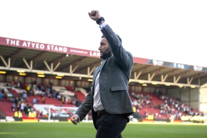 Framed Print : Bristol City Claim Championship Victory Over Wolverhampton Wanderers: Lee Johnson's Emotional Celebration Framed Print : Bristol City Claim Championship Victory Over Wolverhampton Wanderers: Lee Johnson's Emotional Celebration