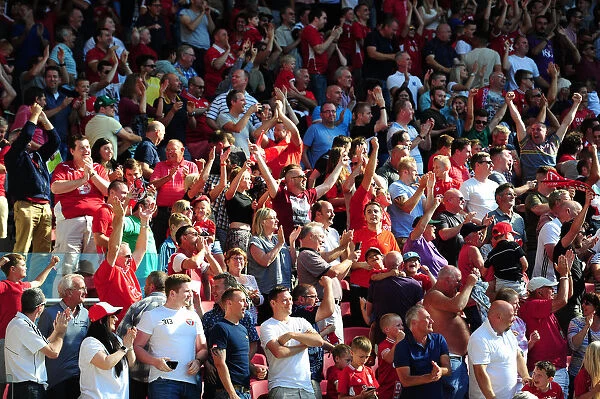 Bristol City Claims Championship Victory Over Wigan Athletic: Fans Celebrate at Ashton Gate