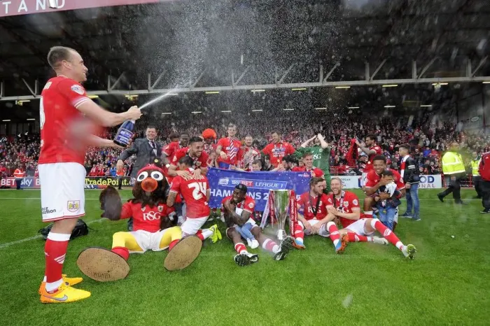 Framed Print : Bristol City Clinch League One Title in Thrilling 8-2 Victory Over Walsall Framed Print : Bristol City Clinch League One Title in Thrilling 8-2 Victory Over Walsall