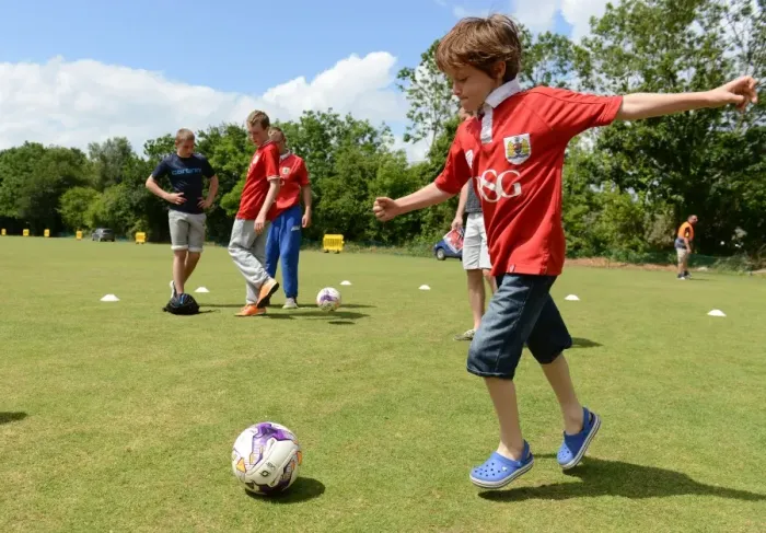 Framed Print : Bristol City Community Trust at Bristol Citys pre-season game against Brislington FC Framed Print : Bristol City Community Trust at Bristol Citys pre-season game against Brislington FC