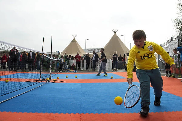 Bristol City Community Trust: Tennis Session for Kids during Bristol City vs MK Dons Match