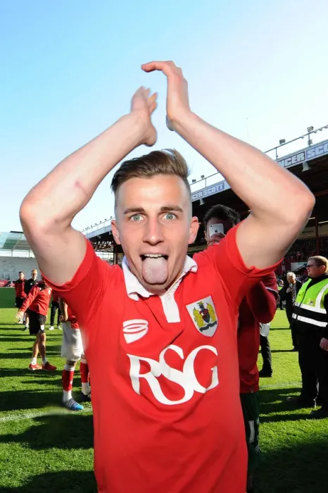 Framed Print : Bristol City Crowned Champions: Joe Bryan's Emotional Moment at Ashton Gate (18-04-2015) Framed Print : Bristol City Crowned Champions: Joe Bryan's Emotional Moment at Ashton Gate (18-04-2015)