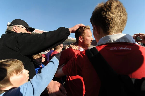 Bristol City Crowned League One Champions: Scott Wagstaff's Emotional Moment with Fans