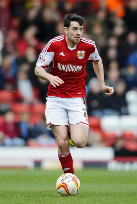Framed Print : Bristol City Defender Brendan Moloney in Action during Bristol City vs Gillingham, Sky Bet League One Match at Ashton Gate, 01 / 03 / 2014 Framed Print : Bristol City Defender Brendan Moloney in Action during Bristol City vs Gillingham, Sky Bet League One Match at Ashton Gate, 01 / 03 / 2014