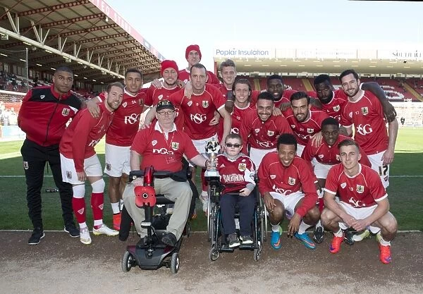 Bristol City Disabled Supporters Honor Players of the Season at Ashton Gate: Bristol City vs Coventry City, 180415