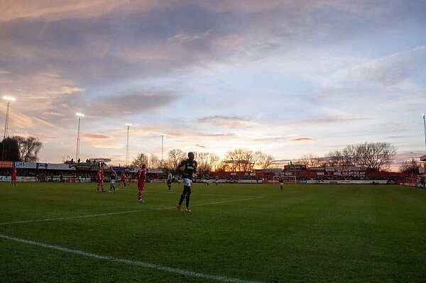Bristol City in FA Cup Action at Tamworth's The Lamb Ground (08 / 12 / 2013)