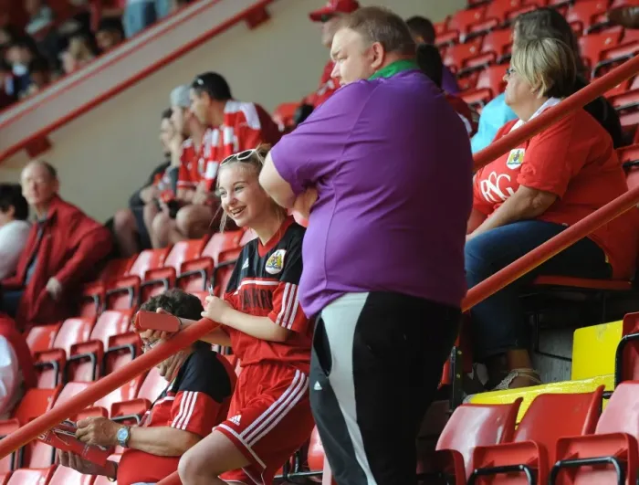Framed Print : Bristol City Fan Smiles at Bramal Lane Amid Sheffield United Rivalry, Sky Bet League One Opening Game (09.08.2014) Framed Print : Bristol City Fan Smiles at Bramal Lane Amid Sheffield United Rivalry, Sky Bet League One Opening Game (09.08.2014)