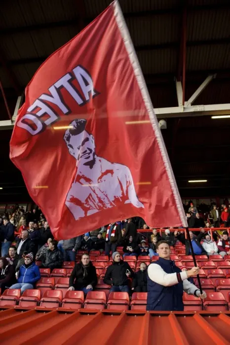 Framed Print : Bristol City Fan Waves Atyeo Flag at Ashton Gate before Stevenage Match, Sky Bet League One Framed Print : Bristol City Fan Waves Atyeo Flag at Ashton Gate before Stevenage Match, Sky Bet League One