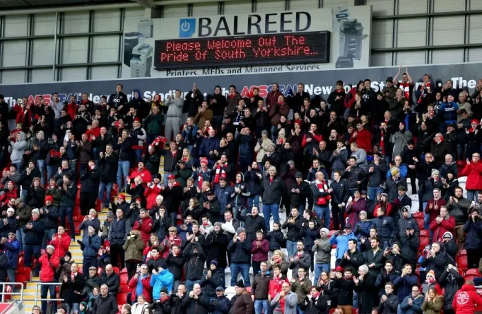 Framed Print : Bristol City Fans in Action at Rotherham United Match, Sky Bet Championship (November 2015) Framed Print : Bristol City Fans in Action at Rotherham United Match, Sky Bet Championship (November 2015)