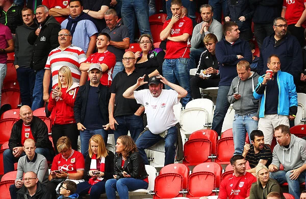 Bristol City Fans in Action during Sky Bet Championship Match against Rotherham United (September 10, 2016)