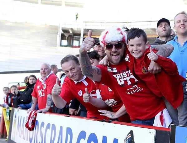 Bristol City Fans Celebrate Promotion: The Euphoria of Ashton Gate, 2015