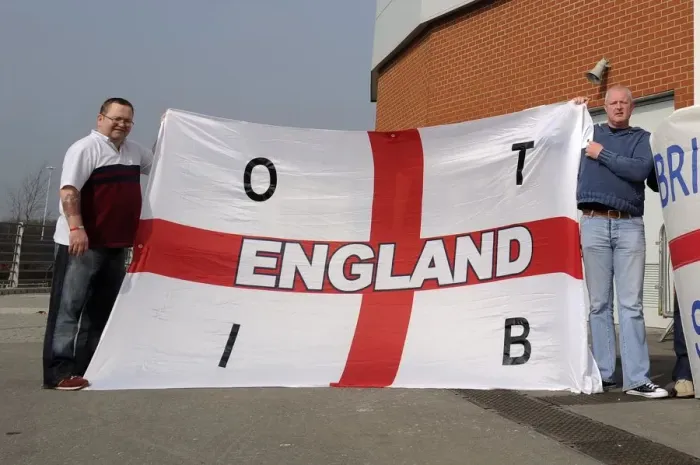 Framed Print : Bristol City Fans Cheering Loudly at Rotherham United's New York Stadium (Sky Bet League One)