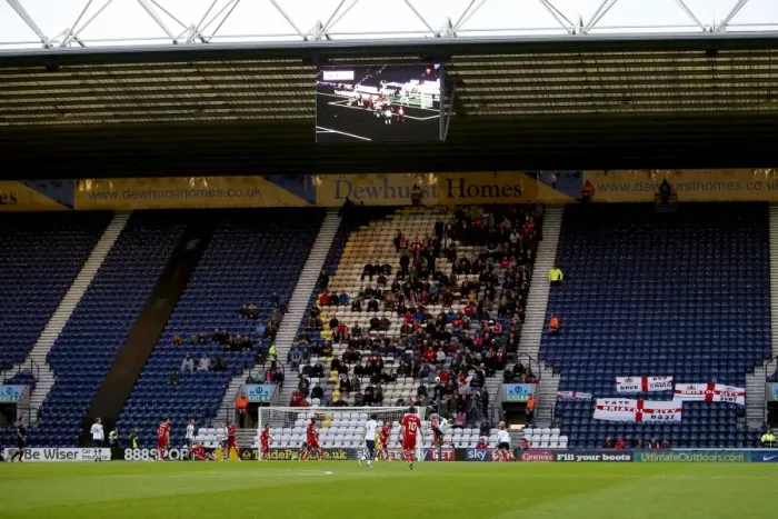 Framed Print : Bristol City Fans at Deepdale: Passionate Showdown against Preston North End in Sky Bet Championship (April 4, 2017) Framed Print : Bristol City Fans at Deepdale: Passionate Showdown against Preston North End in Sky Bet Championship (April 4, 2017)