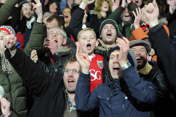 Bristol City Fans Erupt in Celebration as Agard Scores Second Goal Against West Brom in FA Cup Third Round
