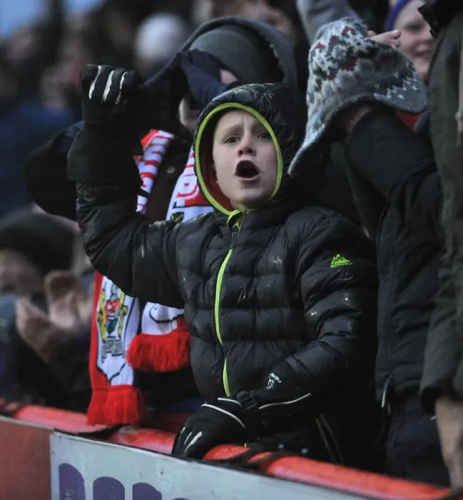 Framed Print : Bristol City Fan's Euphoria: Matt Smith's Goal vs Yeovil Town, Ashton Gate, 2014 Framed Print : Bristol City Fan's Euphoria: Matt Smith's Goal vs Yeovil Town, Ashton Gate, 2014