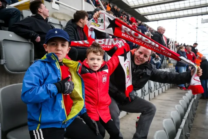 Framed Print : Bristol City Fans Euphoria at St. James Park during Newcastle United Match, Sky Bet EFL Championship (25 / 02 / 2017) Framed Print : Bristol City Fans Euphoria at St. James Park during Newcastle United Match, Sky Bet EFL Championship (25 / 02 / 2017)