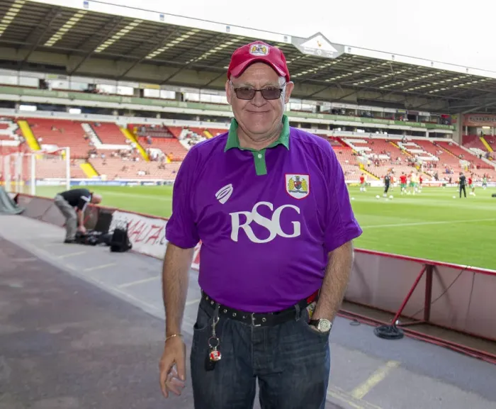Framed Print : Bristol City Fan's Excitement: First Match of League One Season at Bramal Lane (Sheffield United vs. Bristol City) Framed Print : Bristol City Fan's Excitement: First Match of League One Season at Bramal Lane (Sheffield United vs. Bristol City)