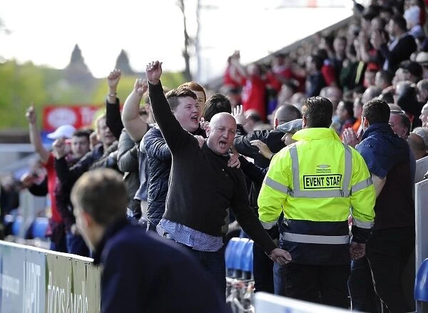 Bristol City Fans Exciting Day Out: Chesterfield vs. Bristol City, Sky Bet League One (April 2015)