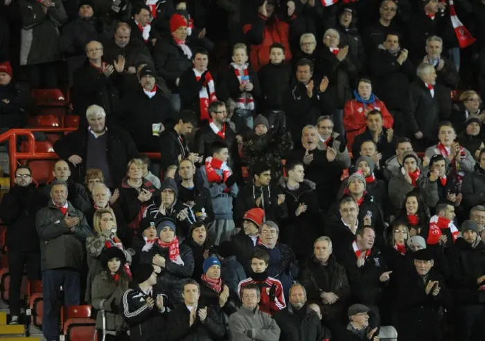Framed Print : Bristol City Fans in Full Force at Ashton Gate: Bristol City vs Port Vale, Sky Bet League One Framed Print : Bristol City Fans in Full Force at Ashton Gate: Bristol City vs Port Vale, Sky Bet League One