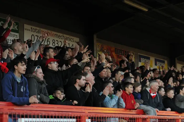 Framed Print : Bristol City Fans in Full Force at Sky Bet League One Match, March 2015 Framed Print : Bristol City Fans in Full Force at Sky Bet League One Match, March 2015