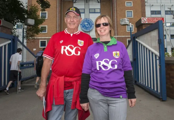 Framed Print : Bristol City Fans Gather Outside Hillsborough Stadium Ahead of Sheffield Wednesday Match, Sky Bet Championship (August 2015) Framed Print : Bristol City Fans Gather Outside Hillsborough Stadium Ahead of Sheffield Wednesday Match, Sky Bet Championship (August 2015)