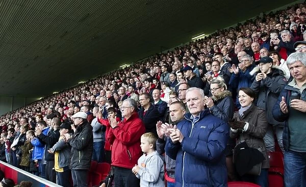 Bristol City Fans Honor Gerry Gow in Emotional Tribute at Ashton Gate Stadium