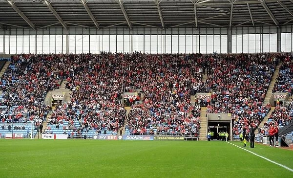 Bristol City Fans Pack Ricoh Arena in Sky Bet League One Clash vs. Coventry City