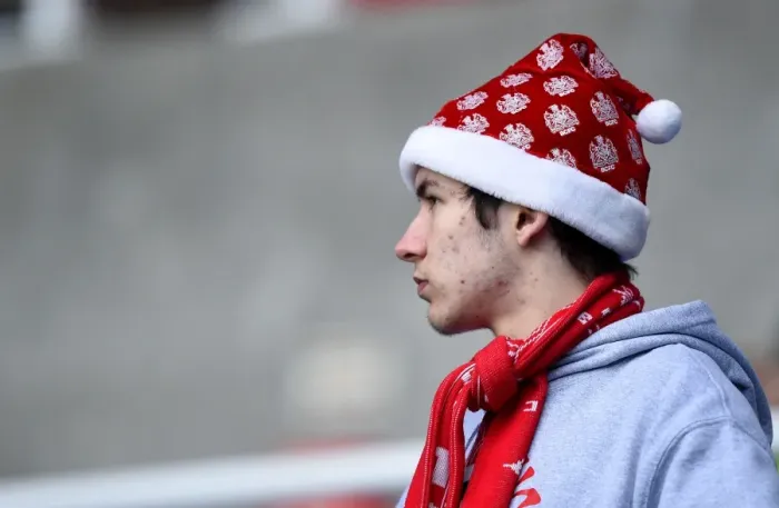 Framed Print : Bristol City Fan's Passionate Support at Reading vs. Bristol City, Sky Bet Championship (January 2, 2016)