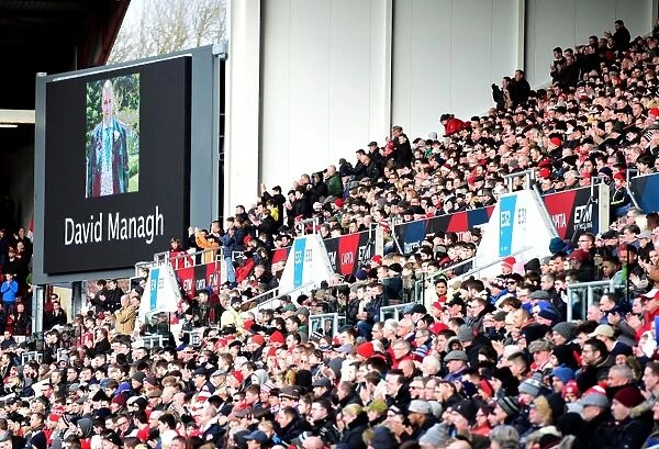 Bristol City Fans Pay Emotional Tribute to David Managh in 37th Minute