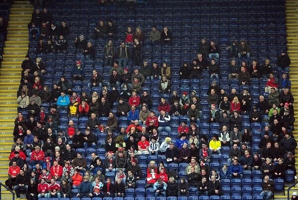 Bristol City Fans at Preston North End: Championship Clash at Deepdale Stadium (05 / 02 / 2011)