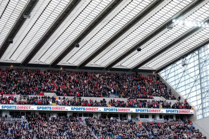 Framed Print : Bristol City Fans at St James Park during Championship Match against Newcastle United, 2017 Framed Print : Bristol City Fans at St James Park during Championship Match against Newcastle United, 2017