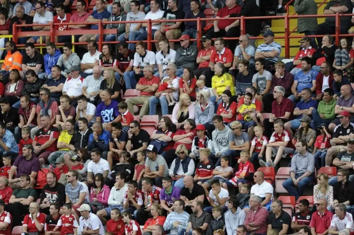 Framed Print : Bristol City Fans in Full Swing at Ashton Gate: Bristol City vs Colchester United, Sky Bet League One Framed Print : Bristol City Fans in Full Swing at Ashton Gate: Bristol City vs Colchester United, Sky Bet League One