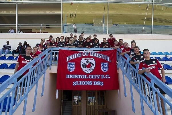 Bristol City Fans Unite at Extension Gunners Match in Gaborone, 2014