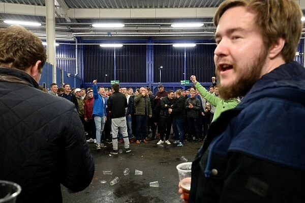 Bristol City Fans Unite: Passionate Chants at Cardiff City Stadium during Sky Bet Championship Match