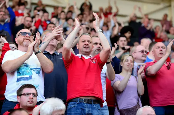 Framed Print : Bristol City Fans Unite: A Sea of Applause at Ashton Gate (Bristol City vs. Wolverhampton Wanderers, Sky Bet Championship) Framed Print : Bristol City Fans Unite: A Sea of Applause at Ashton Gate (Bristol City vs. Wolverhampton Wanderers, Sky Bet Championship)