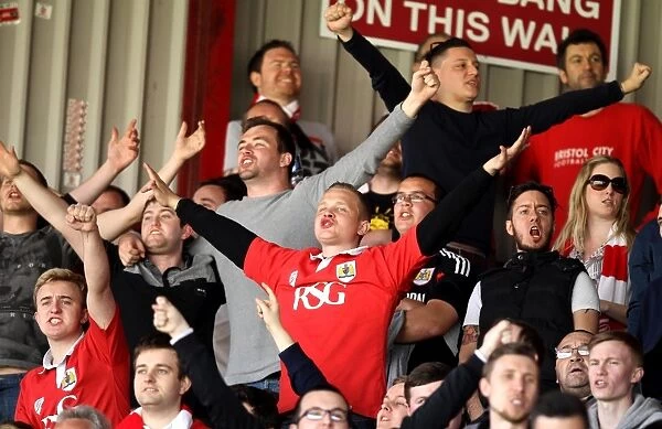 Bristol City Fans Unite in Song Before Kick-Off against Coventry City
