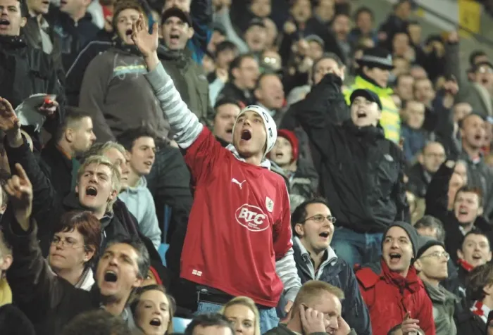 Framed Print : Bristol City Fans United: A Sea of Passion Framed Print : Bristol City Fans United: A Sea of Passion