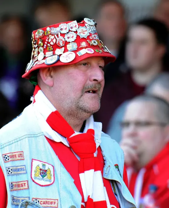 Framed Print : Bristol City Fans Unwavering Passion: Sky Bet League One Match at Crawley Town (March 7, 2015)