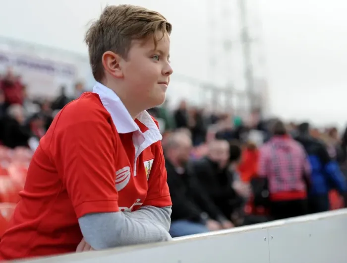 Framed Print : Bristol City Fan's Unwavering Passion at Swindon Town vs. Bristol City, Sky Bet League One (November 15, 2014) Framed Print : Bristol City Fan's Unwavering Passion at Swindon Town vs. Bristol City, Sky Bet League One (November 15, 2014)