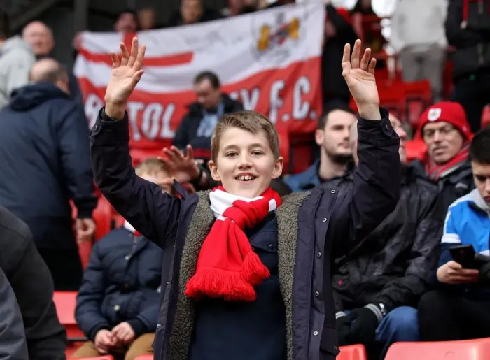 Framed Print : Bristol City Fans at The Valley during Charlton Athletic vs. Bristol City Championship Match, February 2016 Framed Print : Bristol City Fans at The Valley during Charlton Athletic vs. Bristol City Championship Match, February 2016
