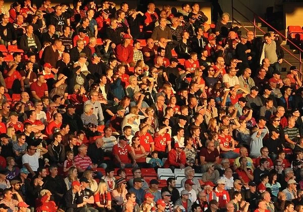 Bristol City Fans Watch Intently as the Action Unfolds at Ashton Gate - Sky Bet Championship: Bristol City vs Fulham (31 / 10 / 2015)