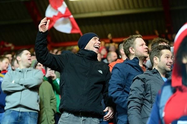 Bristol City Fans Go Wild as Lee Tomlin Scores Against Huddersfield Town (17 / 03 / 2017)