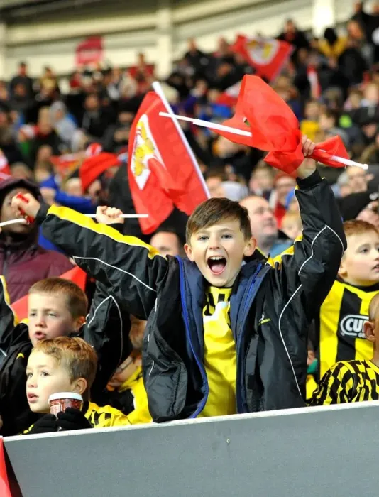 Framed Print : Bristol City Fans Go Wild Over Luke Freeman's Thrilling Goal vs. Ipswich Town, Ashton Gate, 2016