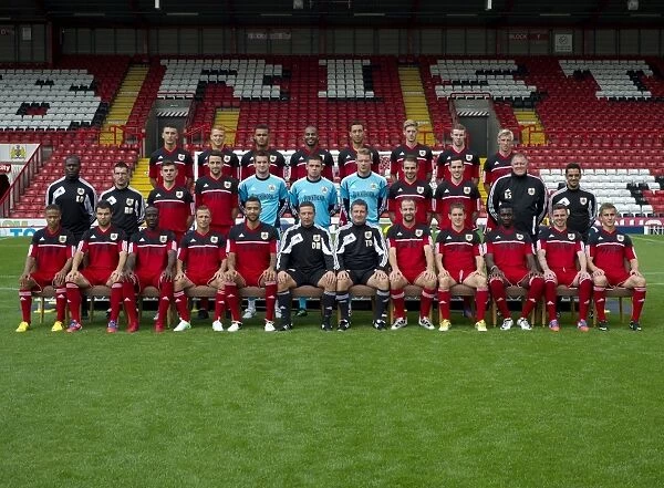 Bristol City FC 2012-2013 Squad: United at Ashton Gate - Pre-Season Team Photo