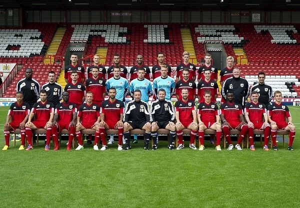 Bristol City FC: 2012-2013 Team Photo - The Squad at Ashton Gate