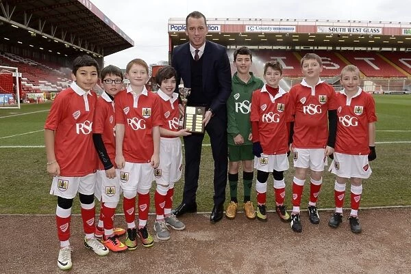 Bristol City FC: Aaron Wilbraham Honors Young Fans with Kids Cup at Ashton Gate (January 2015)