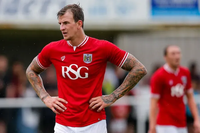 Framed Print : Bristol City FC: Aden Flint Observes Preseason Match Against Brislington Framed Print : Bristol City FC: Aden Flint Observes Preseason Match Against Brislington