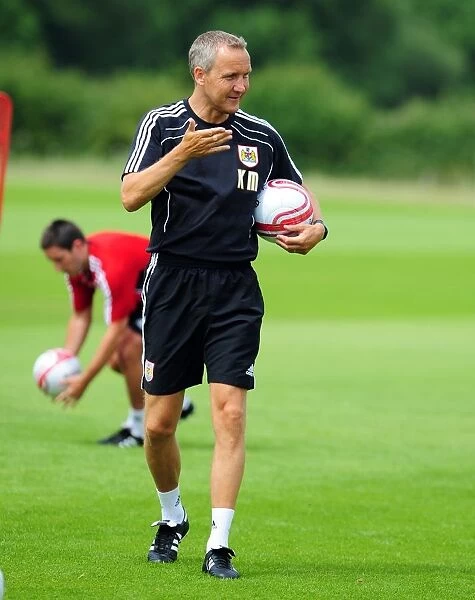 Bristol City FC: Assistant Manager Keith Millen Leads Pre-Season Training
