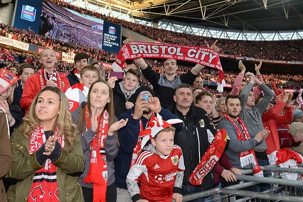 Bristol City FC: Celebrating Johnstone Paint Trophy Victory at Wembley